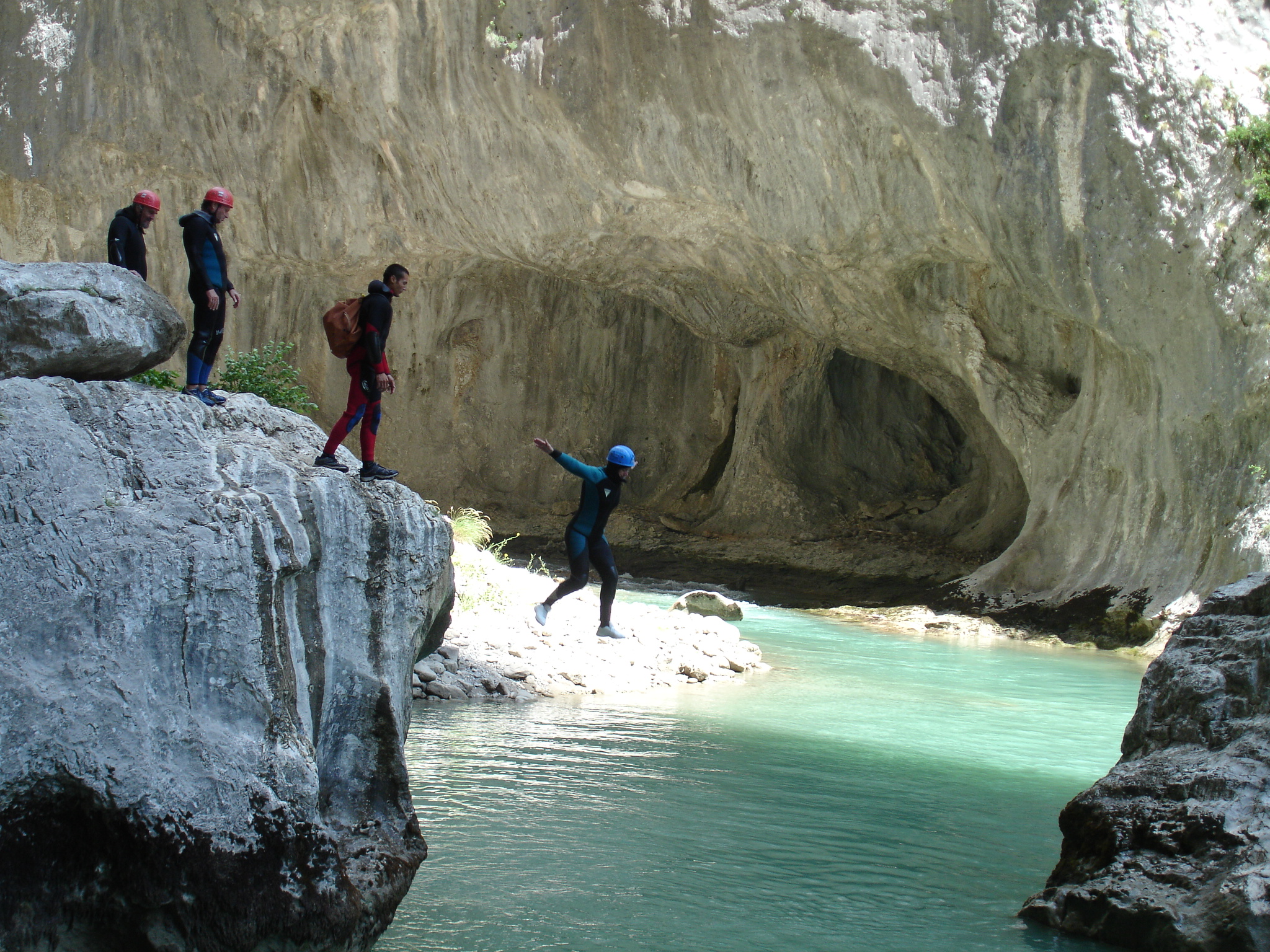 Randonnée aquatique dans le Verdon