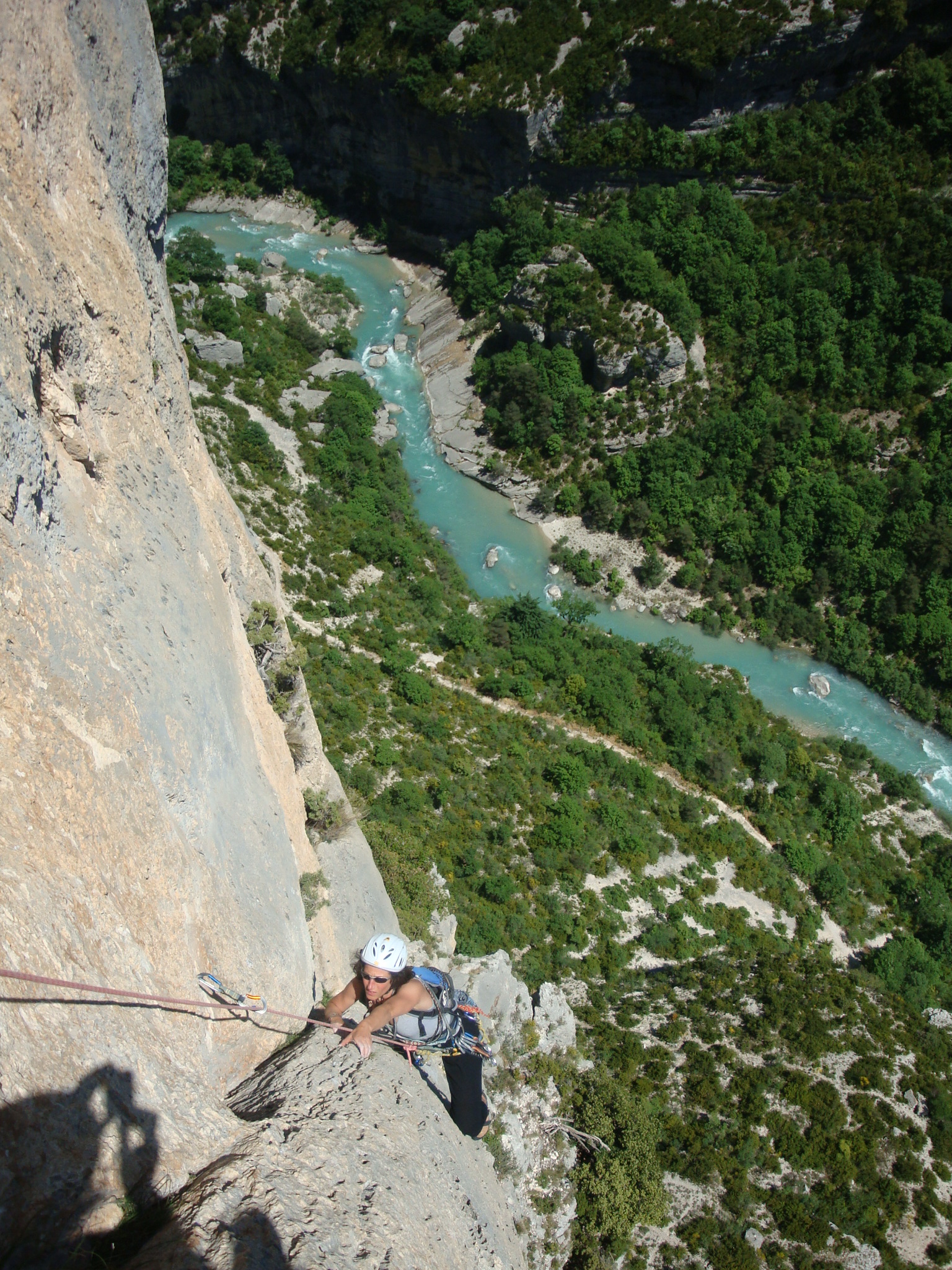 Escalade dans les Gorges du Verdon