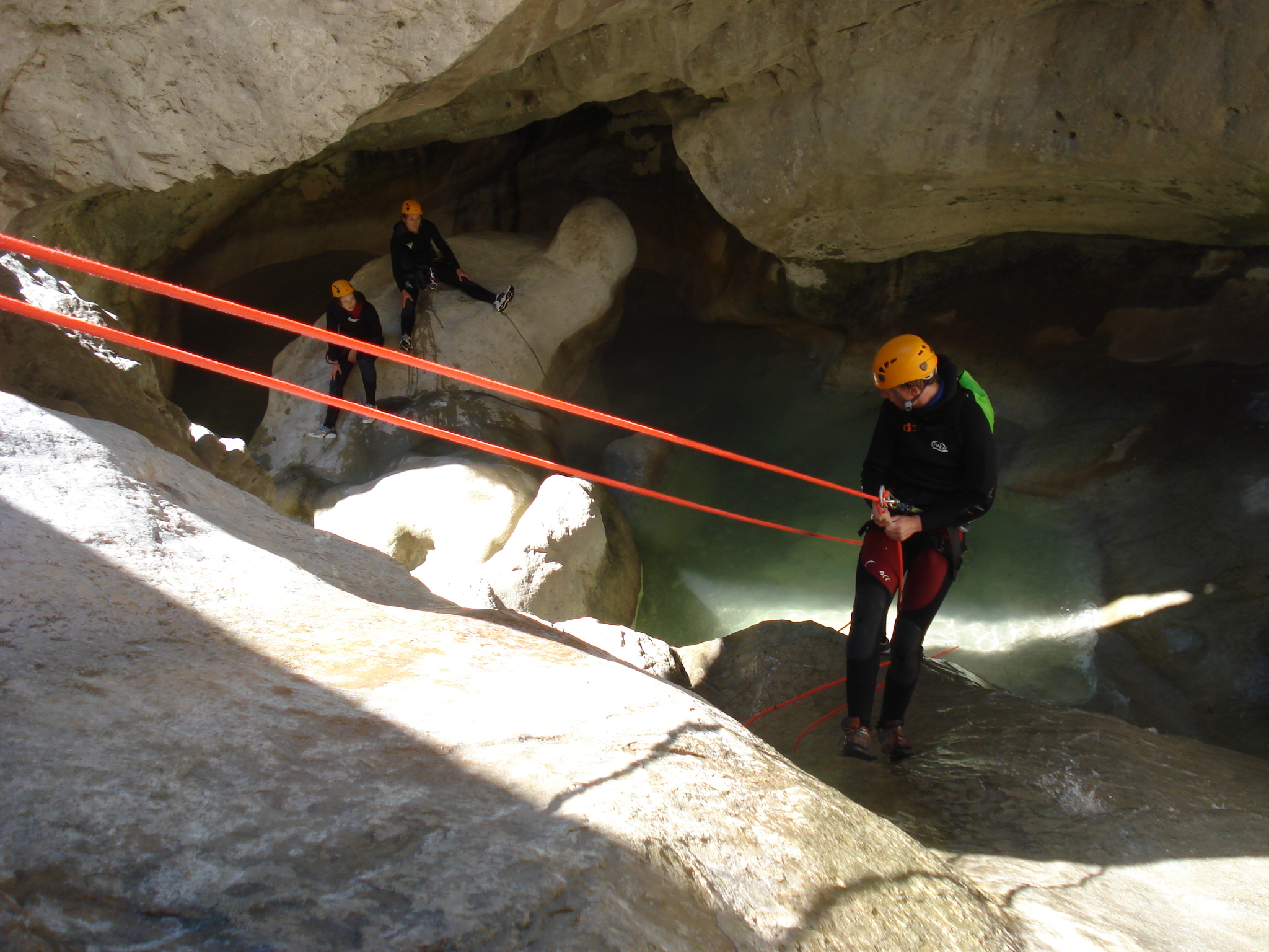 Le Riolan, un canyon sportif dans le Grand Canyon du Verdon