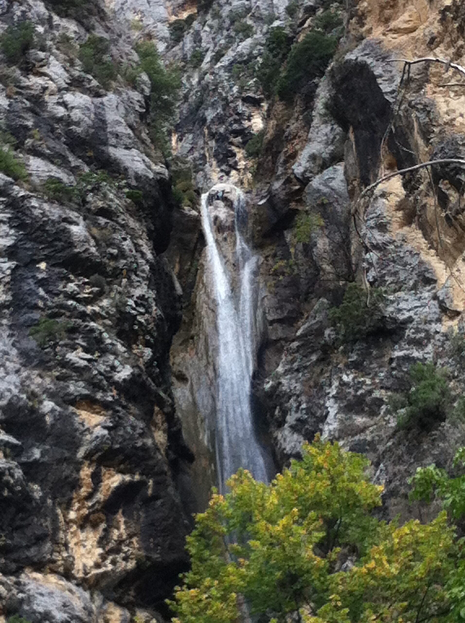 Descente en rappel canyoning Riou Verdon