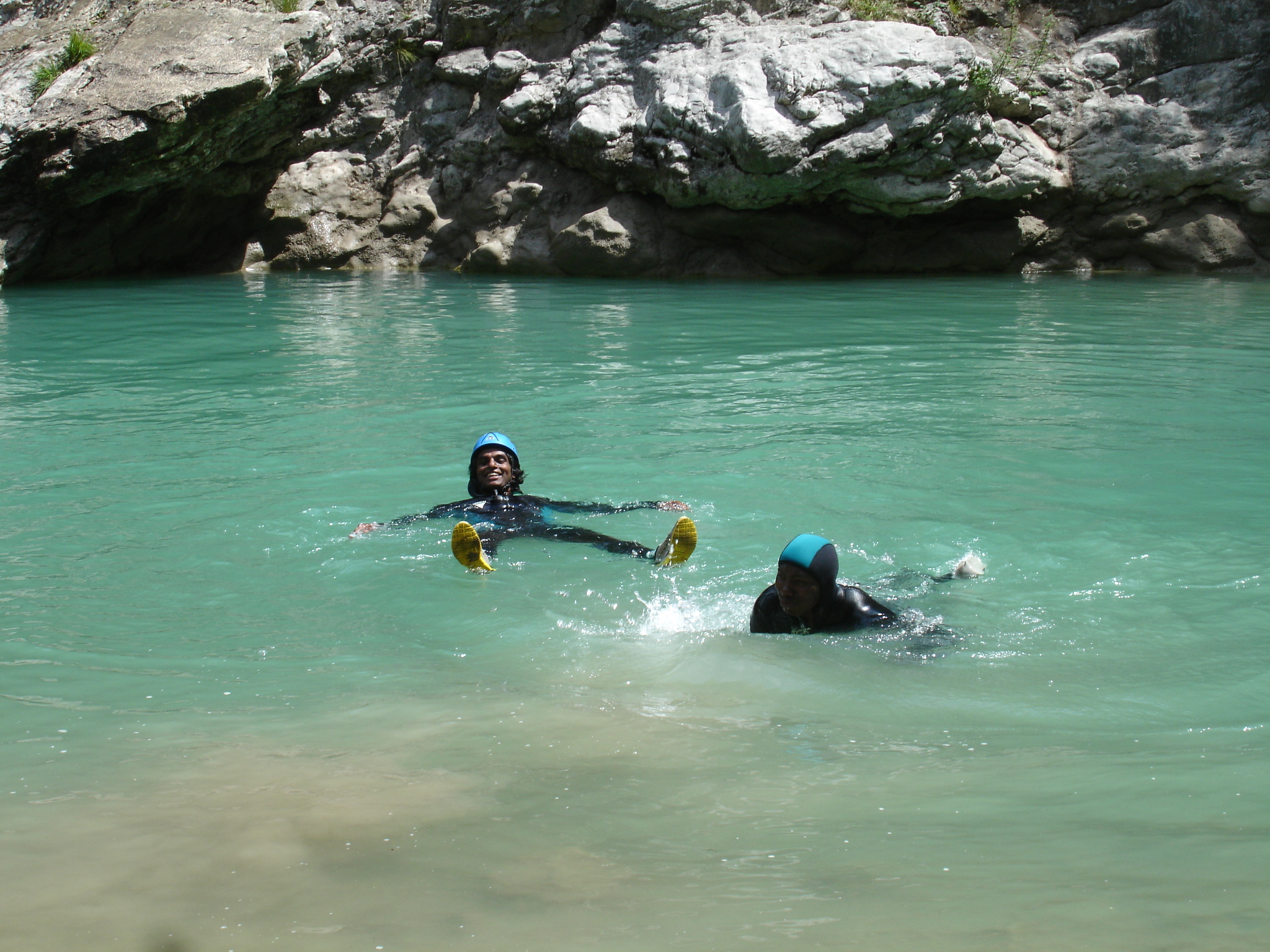 Randonnée aquatique dans le grand canyon du Verdon