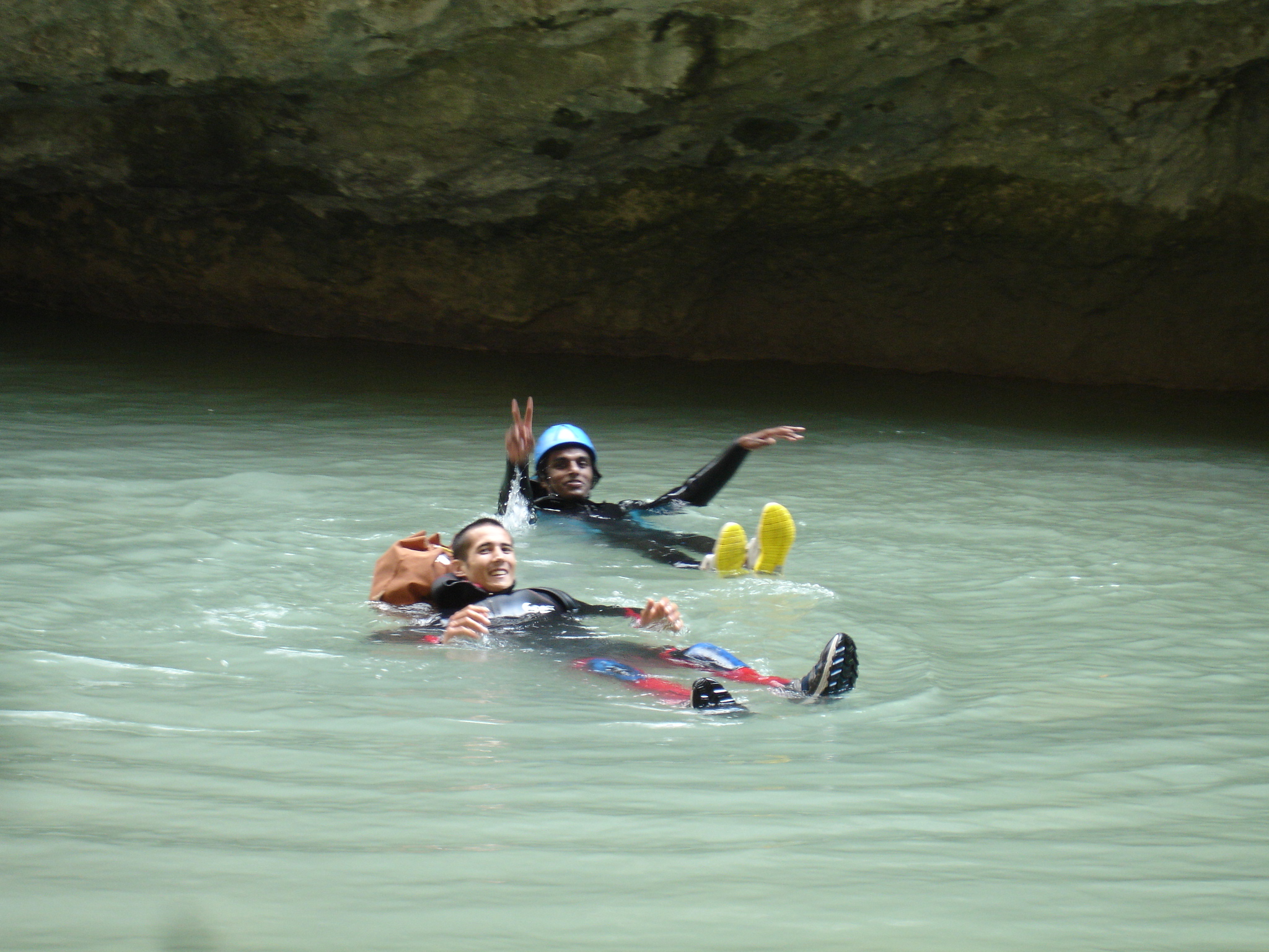 Randon aquatique dans le Verdon