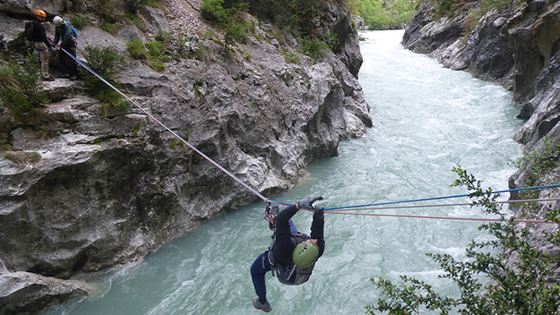 Via Ferrata, tyrolienne Gorges du Verdon